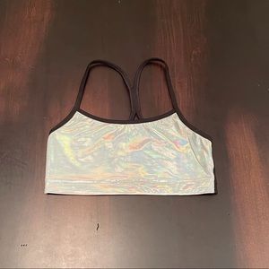 Rebel Athletic Hologram Swag Sports Bra